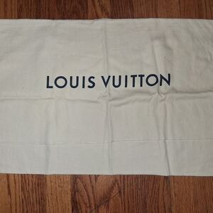 Louis Vuitton Cream Storage Bag